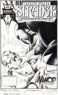 Mark Buckingham Doctor Strange, Sorcerer Supreme #65 Cover Namor Original Art (Marvel, 1994).