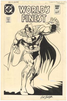 Rich Buckler | World’s Finest #283 Cover (Signed) | Nostalgic Investments