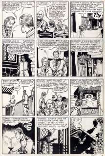 Paape | Valhardi, planche n°41 Ã  l’encre de Chine de… | Millon