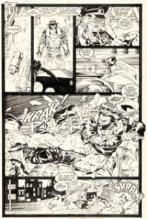 Jim Lee and Scott Williams The Uncanny X-Men #268 Story Page 19 Original Art (Marvel, 1990). | Heritage