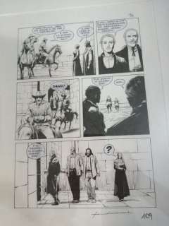 Roi, Corrado | Roi, Corrado - Tavola originale - Tex Albo Gigante n. 29 "L’orda del tramonto" - (2014) | Catawiki