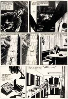 David Lloyd Warrior #14 "V For Vendetta" Story Page 3 Original Art (Quality Communications, 1983).