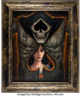 Chet Zar - "Alice" Painting Original Art (2011). | Heritage