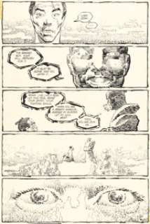 Frank Miller Rōnin #1 Story Page 12 Original Art (DC, 1983).