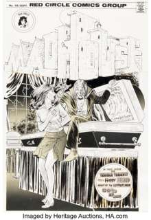 Gray Morrow Mad House #95 Cover Original Art (Archie, 1974).