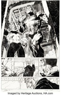 Jim Lee and Scott Williams Dark Days: The Forge #1 Story Page 29 Original Art (DC, 2017). | Heritage