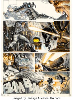 Juan Giménez The Metabarons, Aghnar The Great-Grandfather #3 Story Page 35 Original Art (Les Humanoïdes Associés, 1992). | Heritage