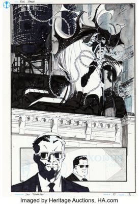 Javi Fernández King Spawn #20 Story Page 3 Original Art (Image, 2023).
