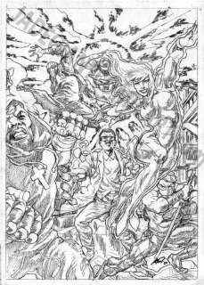 Alan Patrick | Alan Patrick Pencil Pinup New Gen | JadeGiant Comic Art