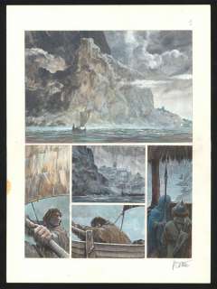 Grzegorz Rosinski - Planche originale n°1 - La Bataille d‘Asgard - Thorgal