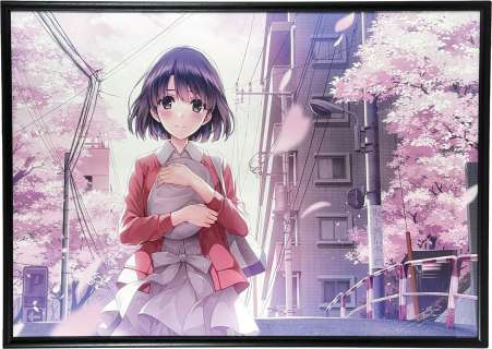 Kurehito Misaki Autographed Color Reproduction Illustration "Saekano: How to Raise a Boring Girlfriend" | Mandarake (Big Web)