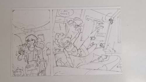 Kuijpers, Henk | Kuijpers, Henk - Originele schetstekening - Franka - Ah! thuis!! | Catawiki