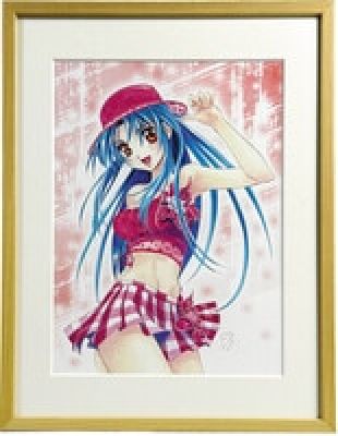 Douji Shiki Autographed Color Reproduction Illustration "Full Metal Panic!" Kaname Chidori | Mandarake (Big Web)