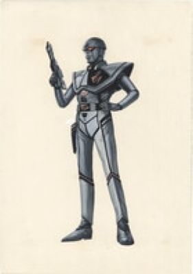 Toshio Okazaki Hand-Drawn Color Illustration "Choudenshi Bioman" | Mandarake (Big Web)