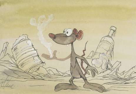 Ptiluc - Pacush Blues, illustration Ã  l‘encre de Chine,…