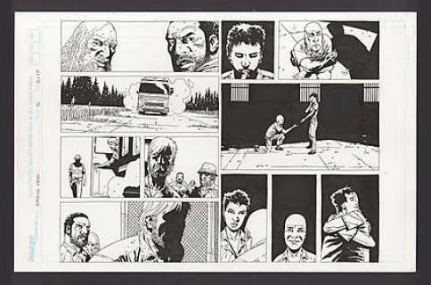 WALKING DEAD Issue #36 Double Page Spread | ComicConnect
