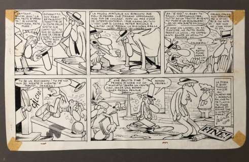 Jacovitti, Benito - 1 Original page - Baby Tarallo - 1966 | Catawiki