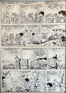 Mau, Bob - 1 Original page - Kari Lente 6 - De Tiran en het varken - 1966 | Catawiki