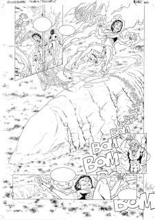 Planche originale 6 de KOOKABURRA tome 4 par Nicolas MITRIC