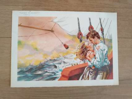 González, José - 1 Original colour drawing - Flames of Delight | Catawiki