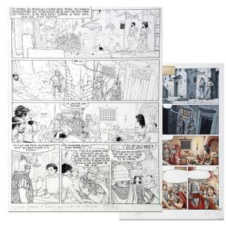 Delaby | Murena, planche n°23 Ã  l’encre de Chine de… | Millon