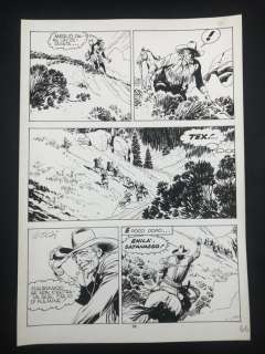 Ticci, Nizzi - 1 Original page - Tex - La Montagna Sacra | Catawiki