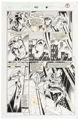 Lot 534 - Original Art * MARK BAGLEY * AMAZING SPIDER-MAN No. 400, Page 5 | PBA Galleries