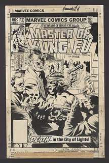 MASTER OF KUNG-FU Issue #121 Cover | ComicConnect