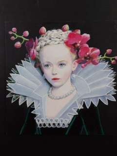 Garelli, Titti - 1 Original colour drawing - Le Regine Gotiche - Red Orchid - 2019 | Catawiki