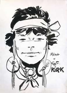HUGO PRATT - Maha in Sgt. Kirk | Little Nemo
