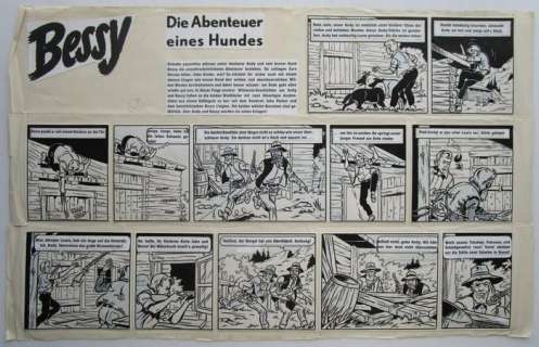 Wirel (Vandersteen, Willy / Verchuere, Karel) - 1 Original page - Bessy - Die Abenteuer eines Hundes | Catawiki
