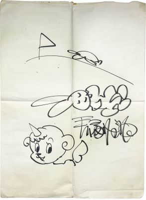 Osamu Tezuka hand written illustration "Unico/Rabbit and Tortoise" | Mandarake (Big Web)