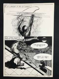 Manara, Milo - 1 Original drawing - Genius - n. 1 "Il Morso della Lupa" - 1969 | Catawiki