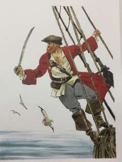 Carloni, Stefano - 1 Original colour drawing - Barbe Rouge - À l’abordage ! - 2023 | Catawiki