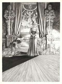 Joël Parnotte - Couverture originale pour le tirage limité des éditions Canal BD - La Source Aurore - Aristophania