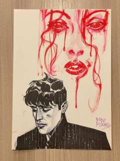 Di Vincenzo, Maurizio - 1 Original colour drawing - Dylan Dog | Catawiki