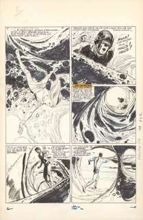 Raymond Poivet - Planche originale n°05 de l‘histoire Une Surprise de Taille, prépubliée dans Pif Gadget n°86 - Les Pionniers de l‘espérance