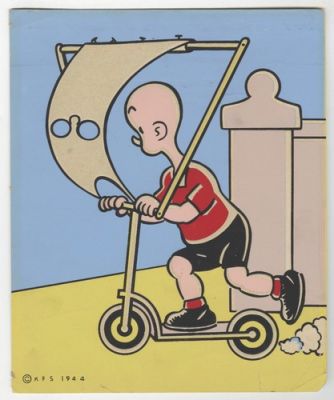 Original Popeye KFS Swee’Pea Hand-Painted Artwork 8x10 | eBay US (Buy It Now)