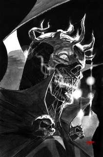 Art (Originals & Sketches) - KING SPAWN #19 ORIGINAL COVER ART BY JAVI FERNANDEZ