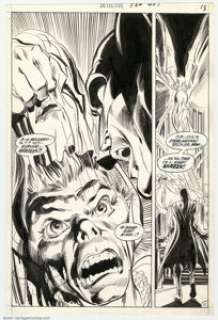 Neal Adams and Dick Giordano - Original Art for Detective Comics #407, page 11 (DC, 1971). An exceptional page - | Heritage