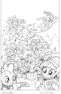 Brenda Hickey - My Little Pony: Holiday Memories Cover Issue 01 Page Cover