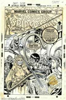 Gil Kane and Frank Giacoia - Original Cover Art for Amazing Spider-Man #131 (Marvel, 1974). Back in the early - | Heritage