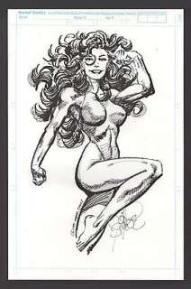 SHE-HULK Convention Sketch | ComicConnect