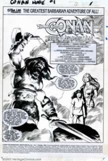 John Buscema - Original Art for Marvel Comics Super Special #21, Complete 48-page Story (Marvel, 1982). Based on - | Heritage