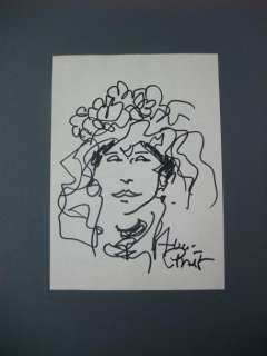 Pratt H. | Corto Maltese Dessin original Hugo Pratt, Héroine échevelée, encre | Geneva Auctions