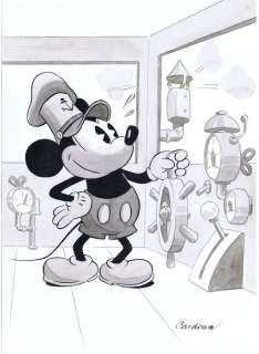 Cardona - 1 Watercolour - Mickey Mouse | Catawiki