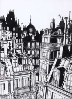 Tardi | Illustration Ã  l’encre de Chine représentant… | Millon