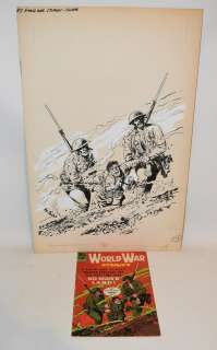 P/I COMIC COVER ILLUS. "WORLD WAR STORIES" 1965 | EstateOfMind