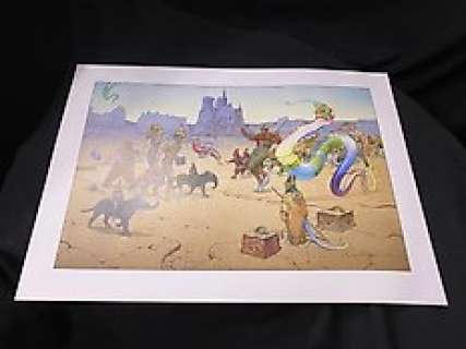 Moebius - 1 Offset Print - Le Major Grubert
