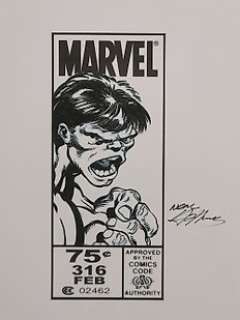 Adams, Neal - 1 Original drawing - Hulk | Catawiki